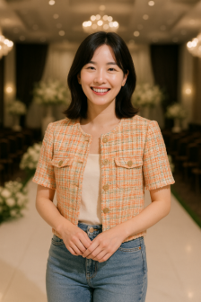 여름 하객룩 자켓
