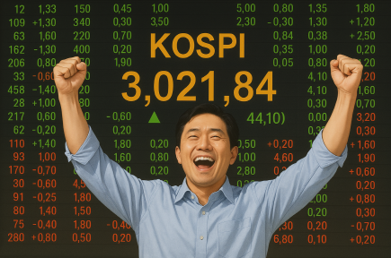 코스피 3000 돌파