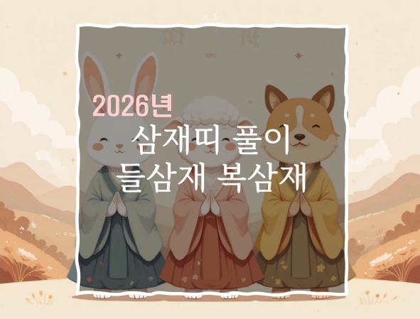 2026년 삼재