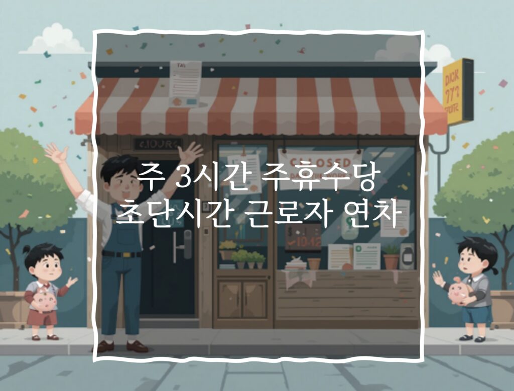 주 3시간 주휴수당